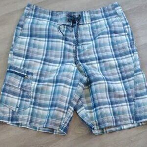 Columbia Plaid Shorts